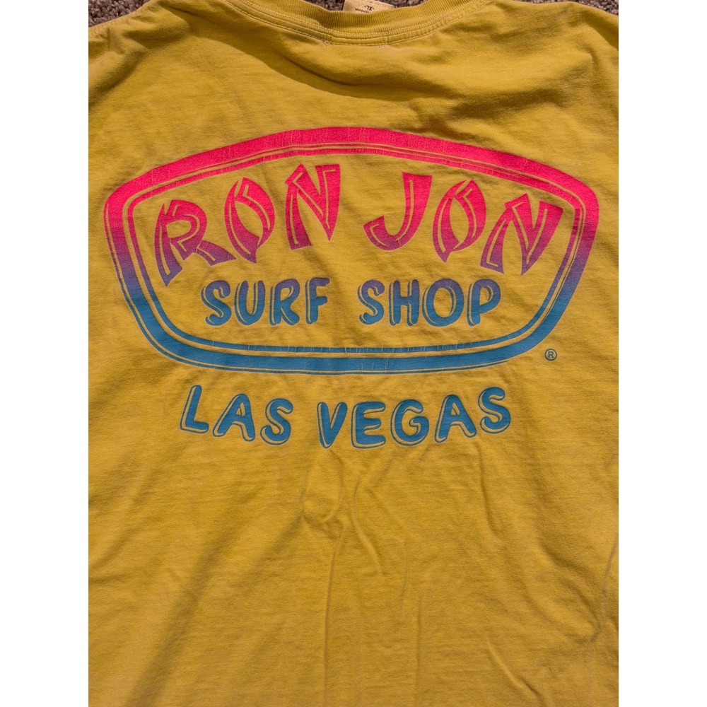 Iron John Las Vegas Short Sleeve Tee in Lime Green - Picture 6 of 9